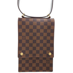 Louis Vuitton Damier Ebene Brown Portobello Shoulder Bag